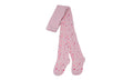 Collant Bulles Rose en Coton Écologique Certifié OEKO-Tex – Femme