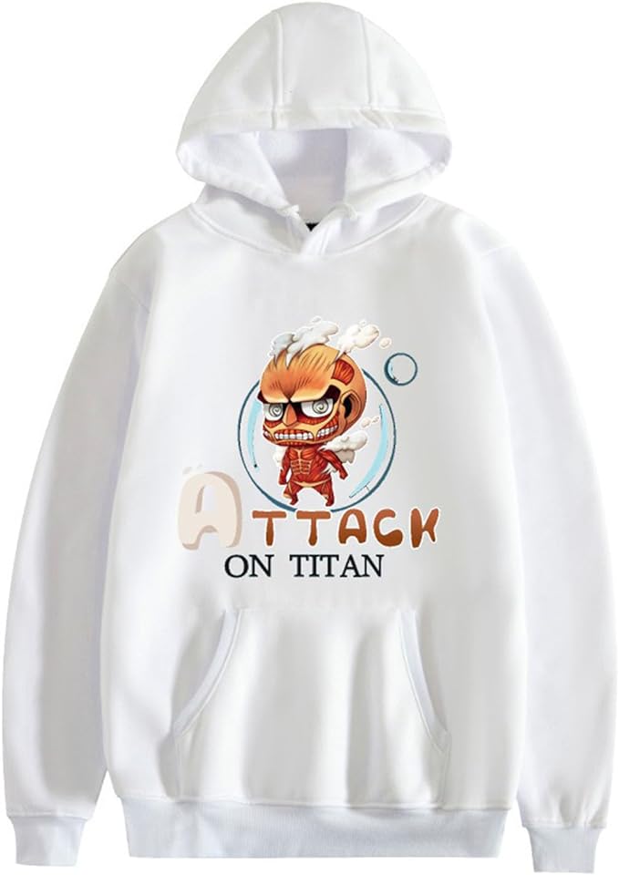 Attack on Titan Chibi Colossal Titan Hoodie – Anime Streetwear