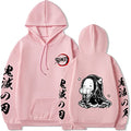 Demon Slayer Nezuko Chibi Resting Hoodie – Kimetsu no Yaiba Anime Streetwear