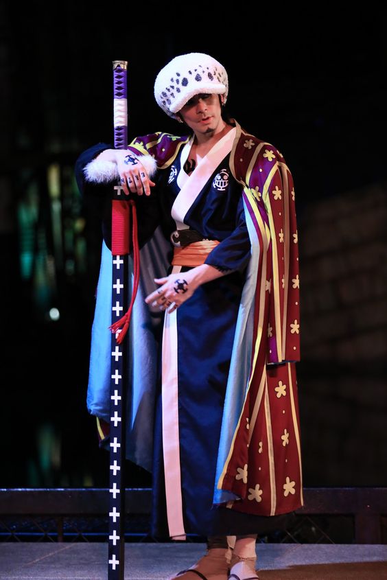 Trafalgar Law Wano Arc Cosplay Costume – One Piece | Style 1