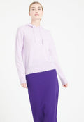 Women's Cashmere Zip Hoodie – Lilac | MIA 16