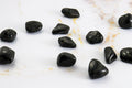 Natural Black Tourmaline Rolled Stone – Protection & Grounding Crystal